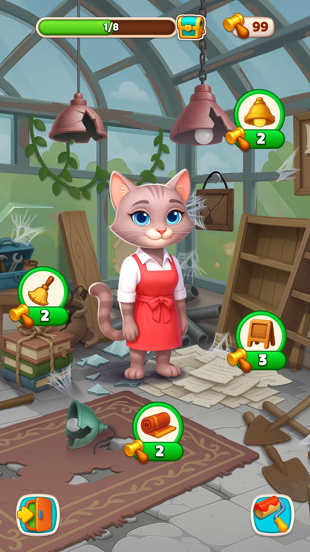 Cooking Blast : Match & Design screenshot