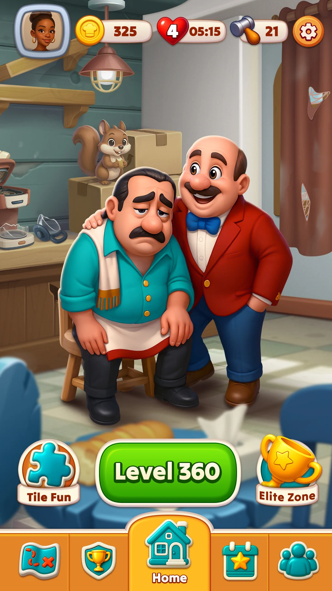 Cooking Blast : Match & Design screenshot