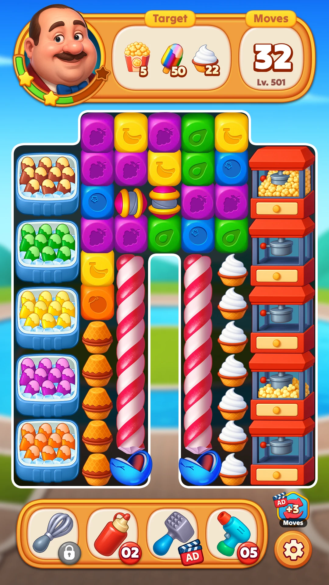 Cooking Blast : Match & Design screenshot